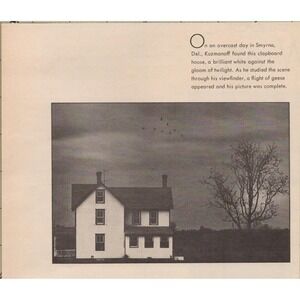 Smyrna‎ Delaware Farmhouse Vintage Editorial Magazine Photography Print 1970
